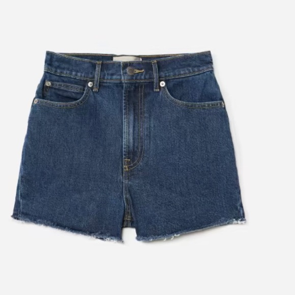 298 Everlane The Way High Denim Short size 26 - Picture 2 of 13